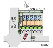 ★手数料０円★熊谷市河原町２丁目　月極駐車場（LP）